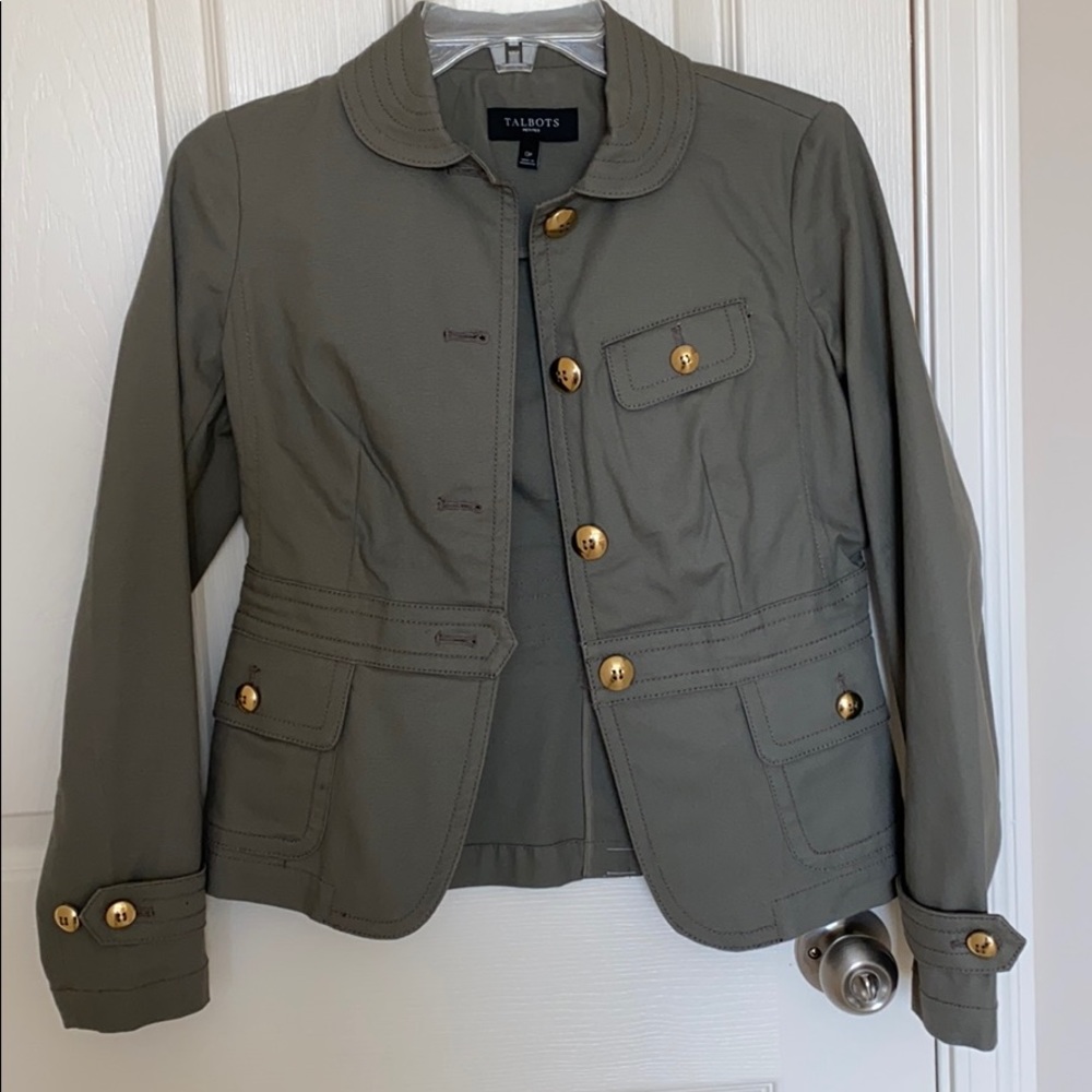 Talbots. Casual Blazer. Petite. New without tag.